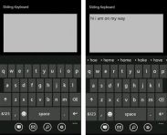 WP7: Виртуальная клавиатура WP7 как альтернатива Swype