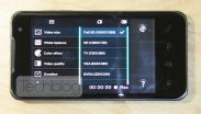 Пример записи FullHD-видео в смартфоне LG Optimus 2X