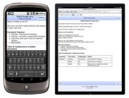 Google Docs теперь поддерживает редактирование с мобильных телефонов