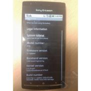 Sony Ericsson Xperia X12 Anzu – первые сведения о спецификациях