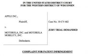 Apple обвиняет Motorola в нарушении 6 патентов
