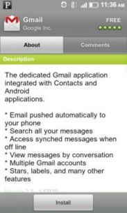 Gmail для Android теперь в Android Market и с Priority Inbox
