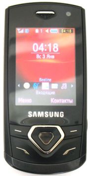 Обзор сотового телефона Samsung GT-S5550 - "акулий оскал"