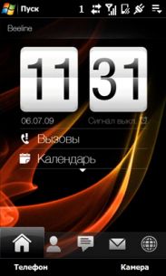 Обзор HTC Touch FLO 3D и встроенных программ HTC Touch Diamond2