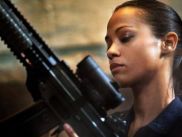 Зои Салдана станет наполовину ангелом