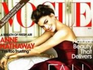 Энн Хэтуэй появилась на обложке Vogue
