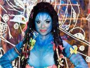 На съемках новогоднего огонька Лорак превратилась в синего монстра