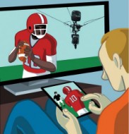 Кто смотрит телевизор со смартфоном?